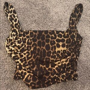 Leopard Print Women's Top